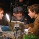Steven Spielberg on the set of Ready Player One.